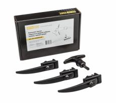 Ручки наружных дверей (3 боковых, 1 задняя, с ключом) УАЗ-2206, 3909 (MetalPart) MP-3741-6100040-02
