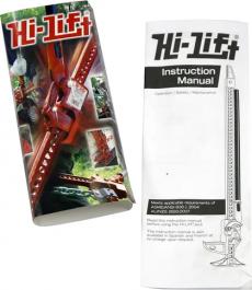 Домкрат реечный HI-LIFT красный 122см, подъём 11.43 - 98.12 см, чугун (арт. HL485)