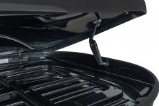 Бокс автомобильный на крышу Pentair CARAVAN 600L черный глянец, двусторонний (арт. PT-9999PLUSB)