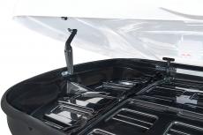 Бокс автомобильный на крышу Pentair CARAVAN 600L белый глянец, двусторонний (арт. PT-9999PLUSW)