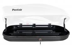 Бокс автомобильный на крышу Pentair PYTHON 360L белый глянец, двусторонний (арт. PT-5810MW)