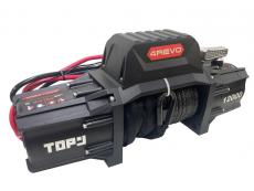 Лебедка автомобильная 4REVO TRX-TOP-12000 12V (синтетический трос) комбинированный пульт (4Revo арт. 4R-W122B-12)