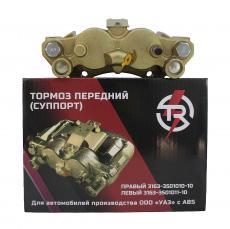 Суппорт (тормоз передний) без колодок левый УАЗ-3163 Патриот с ABS (TR TROPHY арт. 3163-3501011-10)