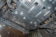 Защита радиатора, картера, РК, КПП для TANK 300 Off-road version, базовая, алюминиевая, 8 мм (Falcon арт. 8119223084A)