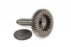 Вал привода заднего моста с демпфером для автомобилей УАЗ с косозубой РК (MetalPart арт. MP-31632-1802054-200)