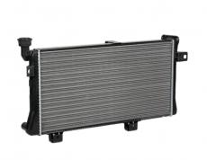 Радиатор водяного охлаждения ВАЗ 21214 Нива 2-х рядный алюминиевый (ООО Прамо арт. 21214-1301012)