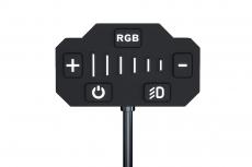 Светодиодная фара комбинированного света 762 мм 372W LED с RGB подсветкой (AURORA арт. ALO-N-30)