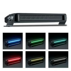 Светодиодная фара водительского света 254 мм 50W LED с RGB подсветкой (AURORA арт. ALO-S5D1-10-R5Q)
