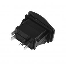 Клавиша включения с красной подсветкой redBTR универсальная с наклейками (4PIN) 809123
