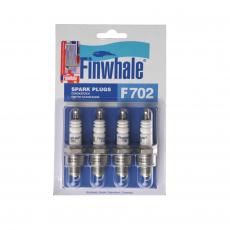 Свечи зажигания (ЗМЗ 402, УМЗ 417, 421 / комплект 4 штуки) (Finwhale / F702) 402.3707000