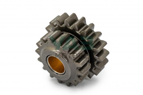 Блок шестерен заднего хода КПП ГАЗ 52, 53, 3307, 66 (MetalPart арт. МР-52-1701080-21 PRO) Блок шестерен заднего хода КПП ГАЗ 52, 53, 3307, 66 (MetalPart арт. МР-52-1701080-21 PRO)