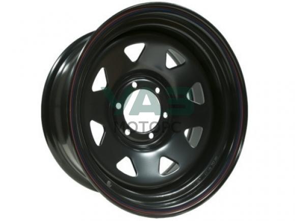 Диск колесный стальной штампованный (черный) 27W, 6x139.7, 17x8, ET25, ЦО 110 Уаз Профи Диск колесный стальной штампованный (черный) 27W, 6x139.7, 17x8, ET25, ЦО 110 Уаз Профи