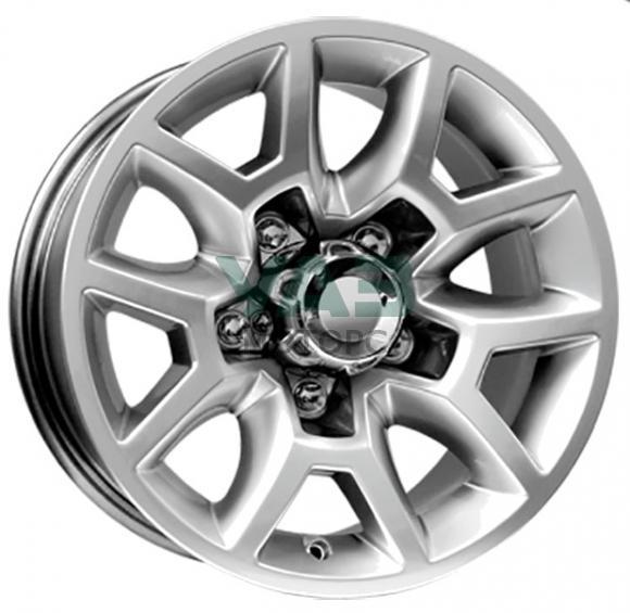 Диск литой 7,5x16 5x139,7 ET2 DIA110,1 silver (КИК Калахари) Диск литой 7,5x16 5x139,7 ET2 DIA110,1 silver (КИК Калахари)