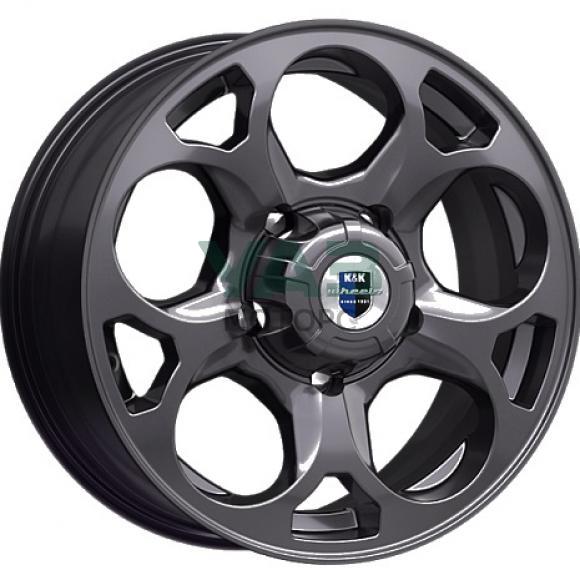 Диск литой антрацит 7x16 5x139,7 ET35 DIA108,5 (КИК Линкс) Диск литой антрацит 7x16 5x139,7 ET35 DIA108,5 (КИК Линкс)