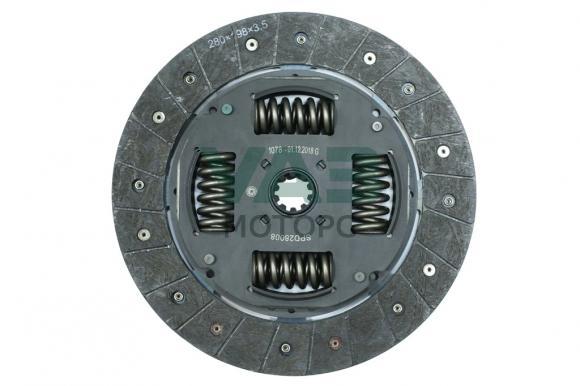 Диск сцепления ведомый для а/м ГАЗель Next с ДВС Cummins ISF2.8, 330 Н/м (G-PART арт. А21R22.1601130) Диск сцепления ведомый для а/м ГАЗель Next с ДВС Cummins ISF2.8, 330 Н/м (G-PART арт. А21R22.1601130)