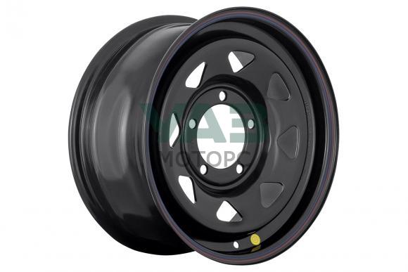 Диск усиленный УАЗ стальной черный 5x139,7, размер 7xR16, ЦО d110 ET+30 (треуг. мелкий) / ORW арт. 1670-53910BL+30A17X Диск усиленный УАЗ стальной черный 5x139,7, размер 7xR16, ЦО d110 ET+30 (треуг. мелкий) / ORW арт. 1670-53910BL+30A17X
