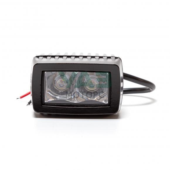 Фара светодиодная (направленный свет) 20W, 2 LED диода , балка 75х61х48 мм (AVTOELECTRICA) Фара светодиодная (направленный свет) 20W, 2 LED диода , балка 75х61х48 мм (AVTOELECTRICA)