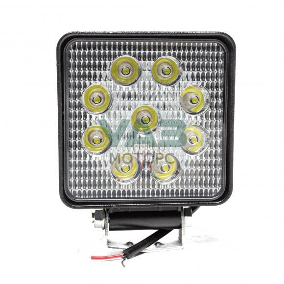 Фара светодиодная (направленный свет) 27W 69LED диодов квадратная / AVTOELECTRICA Фара светодиодная (направленный свет) 27W 69LED диодов квадратная / AVTOELECTRICA