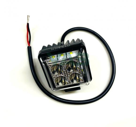 Фара светодиодная рабочего света (ближний пучок), 12W / 9-32v (STARLED арт. 16245) Фара светодиодная рабочего света (ближний пучок), 12W / 9-32v (STARLED арт. 16245)