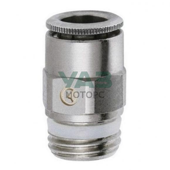 Фитинг цанговый прямой S6510 8-1/4 (Camozzi арт. S6510 8-1/4) Фитинг цанговый прямой S6510 8-1/4 (Camozzi арт. S6510 8-1/4)