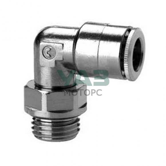 Фитинг угловой Camozzi 6520 6-1/8 Фитинг угловой Camozzi 6520 6-1/8