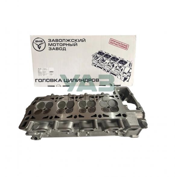 Головка блока цилиндров с клапанами дв. ЗМЗ-409051,40905.2, ZMZ-PRO бензин (БЕЗ прокладки и крепежа) / ОАО ЗМЗ арт. 4090-51-3906562-01 Головка блока цилиндров с клапанами дв. ЗМЗ-409051,40905.2, ZMZ-PRO бензин (БЕЗ прокладки и крепежа) / ОАО ЗМЗ арт. 4090-51-3906562-01