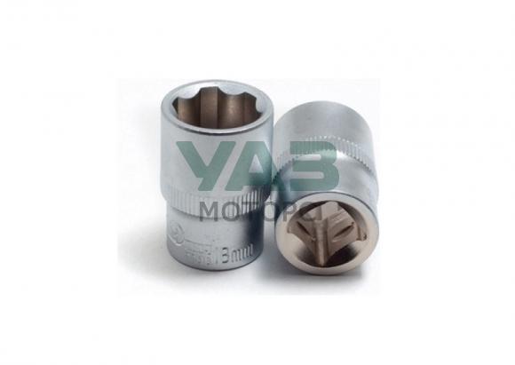 Головка торцевая (6 граней) размер 13мм, Сервис Ключ арт 77513 Головка торцевая (6 граней) размер 13мм, Сервис Ключ арт 77513