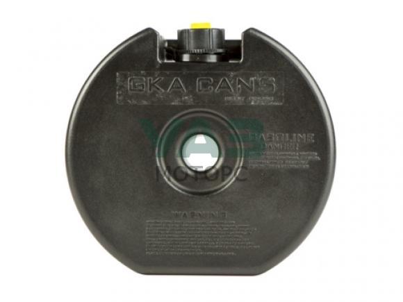 Канистра GKA в запаску НЗ, объём 4 литра, цвет чёрный (арт. GKA-H3-4-BLACK) Канистра GKA в запаску НЗ, объём 4 литра, цвет чёрный (арт. GKA-H3-4-BLACK)