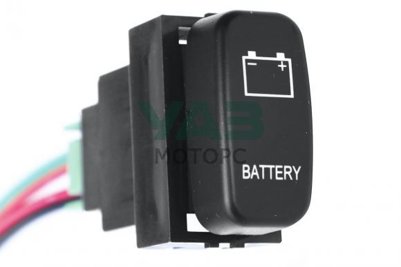 Кнопка ВКЛ/ВЫКЛ, оранжевый, BATTERY оригинального дизайна MITSUBISHI (РИФ арт. RIF22-1-5105805) Кнопка ВКЛ/ВЫКЛ, оранжевый, BATTERY оригинального дизайна MITSUBISHI (РИФ арт. RIF22-1-5105805)