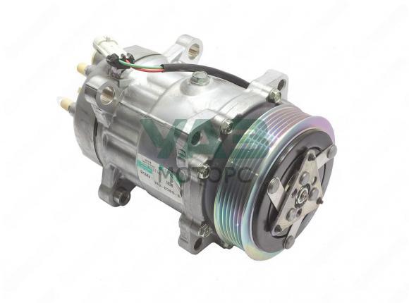 Компрессор на кондиционер Cartronic (6РК) бензин+дизель для УАЗ (Sanden International арт. 3163-80-8131010-30) Компрессор на кондиционер Cartronic (6РК) бензин+дизель для УАЗ (Sanden International арт. 3163-80-8131010-30)