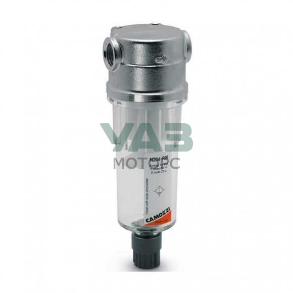 Масловлагоотделитель для пневмосистем серия N 1/8 (Camozzi арт. N108-F00) Масловлагоотделитель для пневмосистем серия N 1/8 (Camozzi арт. N108-F00)