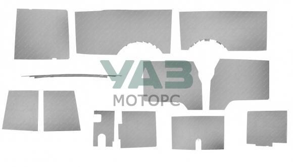 Обшивка салона Уаз 2206, 3741 (полный комплект на машину) (Ульяновск) Обшивка салона Уаз 2206, 3741 (полный комплект на машину) (Ульяновск)