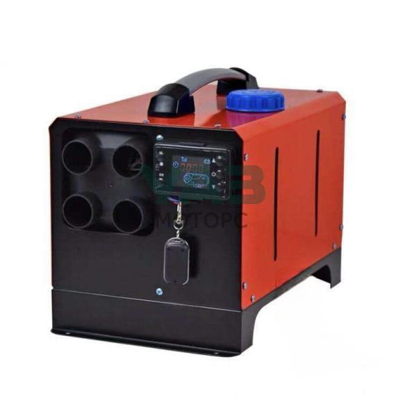 Отопитель автономный воздушный (переносной) 5kW/12V, 4 выхода, металл. корпус красный, дизель (Китай, арт. 6125) Отопитель автономный воздушный (переносной) 5kW/12V, 4 выхода, металл. корпус красный, дизель (Китай, арт. 6125)
