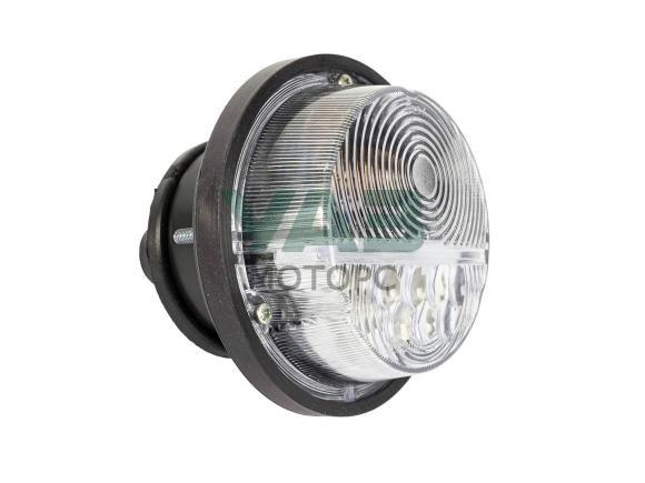 Подфарник ПФ130 LED бело-белый с ДХО (China арт. 22-01 12В) Подфарник ПФ130 LED бело-белый с ДХО (China арт. 22-01 12В)
