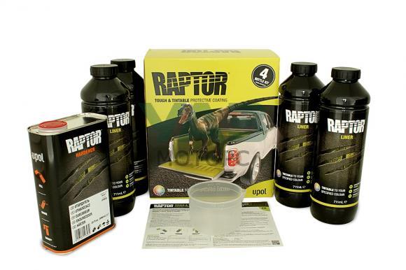 Покрытие защитное RAPTOR повышенной прочноcти (колеруемое с отвердителем / 2K 4л+1л) U-POL / RLT/S4 Покрытие защитное RAPTOR повышенной прочноcти (колеруемое с отвердителем / 2K 4л+1л) U-POL / RLT/S4