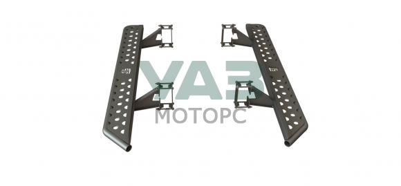 Пороги силовые Toyota Land Cruiser Prado 150 цельная ступень (STC арт. STC-TLCP150-S-С1) Пороги силовые Toyota Land Cruiser Prado 150 цельная ступень (STC арт. STC-TLCP150-S-С1)