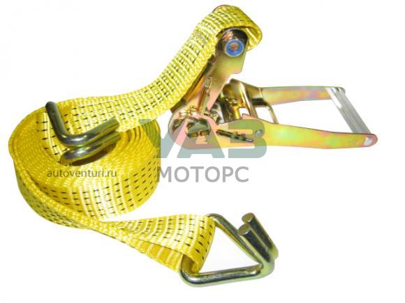 Ремень крепёжный, длина 3,5м (RUNVA арт. Ratchet Strap) Ремень крепёжный, длина 3,5м (RUNVA арт. Ratchet Strap)
