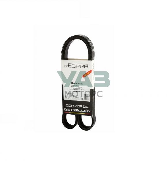 Ремень поликлиновый УАЗ 315195 (Хантер) с дв. ЗМЗ 409 (Espra арт. EB6PK1054) Ремень поликлиновый УАЗ 315195 (Хантер) с дв. ЗМЗ 409 (Espra арт. EB6PK1054)