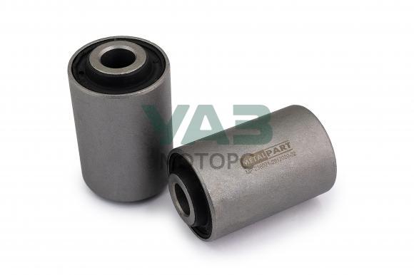 Сайлентблок рессоры для УАЗ 23602 Профи, комплект 2 шт (MetalPart арт. MP-236021-2912020-02) Сайлентблок рессоры для УАЗ 23602 Профи, комплект 2 шт (MetalPart арт. MP-236021-2912020-02)