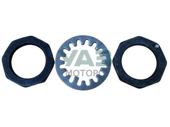 Шайба ступицы ГАЗель 3302, 3321, Соболь 2217, 2752 замочная 42х70х5 (MetalPart арт. MP-3302-2401055) Шайба ступицы ГАЗель 3302, 3321, Соболь 2217, 2752 замочная 42х70х5 (MetalPart арт. MP-3302-2401055)