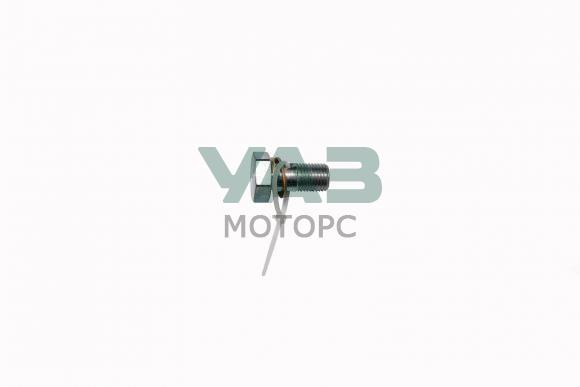 Болт-штуцер шланга ГУР (М14х1,5 / малый / комплект с шайбами) Metal Part / МР-31601-3408163 Болт-штуцер шланга ГУР (М14х1,5 / малый / комплект с шайбами) Metal Part / МР-31601-3408163