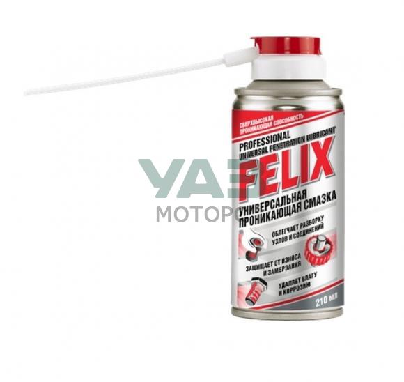 Смазка универсальная Жидкий ключ FELIX 210мл аэрозоль (арт. 4587) Смазка универсальная Жидкий ключ FELIX 210мл аэрозоль (арт. 4587)