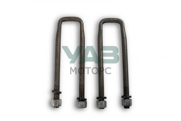 Стремянки в сборе (передней / задней )рессоры L=240мм / УАЗ 452, 3741 (Metal Part) МР-452-2902408-240-П2 Стремянки в сборе (передней / задней )рессоры L=240мм / УАЗ 452, 3741 (Metal Part) МР-452-2902408-240-П2