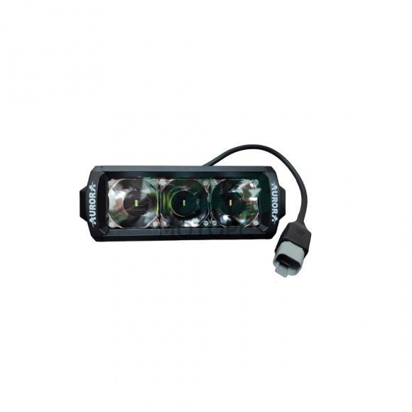 Светодиодная фара дальнего света 152 мм, 45W с RGB подсветкой (AURORA арт. ALO-D6T-6-P23Q) Светодиодная фара дальнего света 152 мм, 45W с RGB подсветкой (AURORA арт. ALO-D6T-6-P23Q)