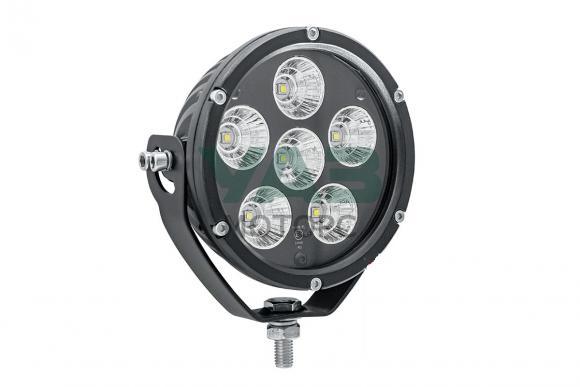 Фара светодиодная водительского света 127 мм 60W (РИФ) B0103F Фара светодиодная водительского света 127 мм 60W (РИФ) B0103F