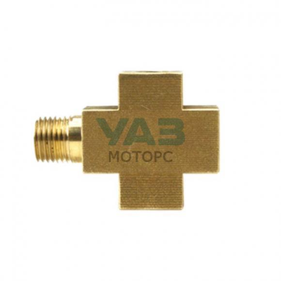 Тройник под датчик давления 1/4 (папа) 1/4x1/4x1/8 (мама) (VIAIR арт. 92855) Тройник под датчик давления 1/4 (папа) 1/4x1/4x1/8 (мама) (VIAIR арт. 92855)