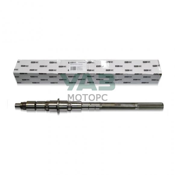 Вал вторичный КПП ГАЗ 33074, 3308, 33081, 3309, 33104, 33106 Валдай голый (MetalPart арт. МР-33104-1701105 PRO) Вал вторичный КПП ГАЗ 33074, 3308, 33081, 3309, 33104, 33106 Валдай голый (MetalPart арт. МР-33104-1701105 PRO)