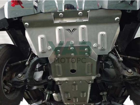 Защита радиатора, картера, РК, КПП для BAIC BJ40 (2.0T бензин), 2019-2023 г.в., алюминиевая 8 мм (Falcon арт. 8119774283) Защита радиатора, картера, РК, КПП для BAIC BJ40 (2.0T бензин), 2019-2023 г.в., алюминиевая 8 мм (Falcon арт. 8119774283)
