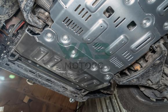 Защита радиатора, картера, РК, КПП для Mitsubishi Pajero Sport 2021-2023 г.в., алюминий 8 мм (Falcon арт. 8119755283) Защита радиатора, картера, РК, КПП для Mitsubishi Pajero Sport 2021-2023 г.в., алюминий 8 мм (Falcon арт. 8119755283)