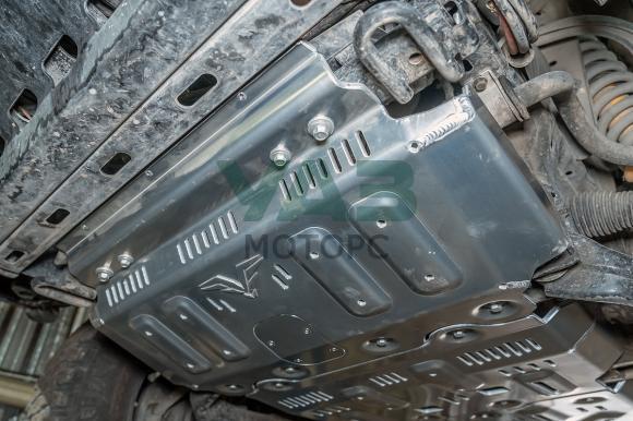 Защита радиатора, картера, РК, КПП для TANK 300 Off-road version, расширенная., алюминиевая, 8 мм (Falcon арт. 8119223084B) Защита радиатора, картера, РК, КПП для TANK 300 Off-road version, расширенная., алюминиевая, 8 мм (Falcon арт. 8119223084B)